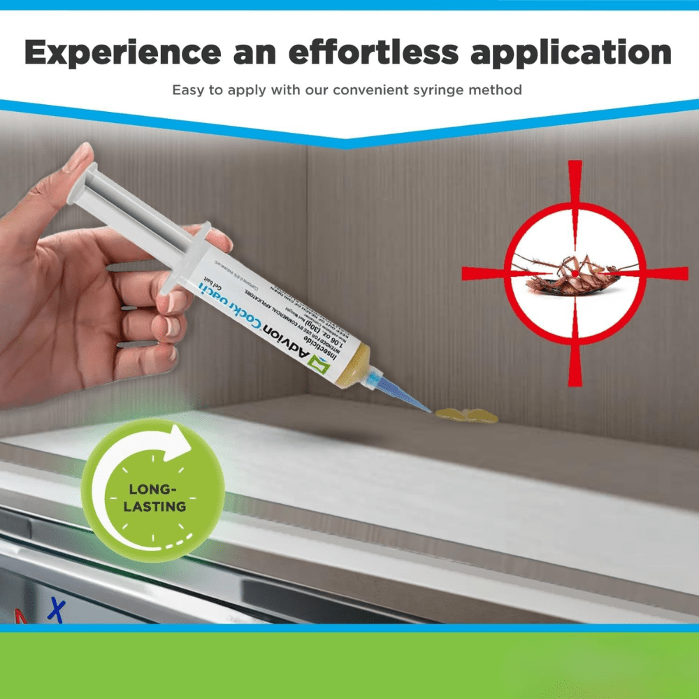 Cockroach Bait Gel — Fast-Acting Indoor Insecticide