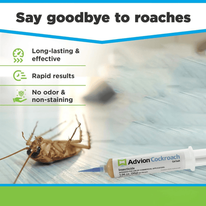 Cockroach Bait Gel — Fast-Acting Indoor Insecticide