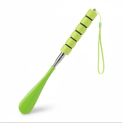 Telescopic Stainless Steel Shoe Horn With Grip