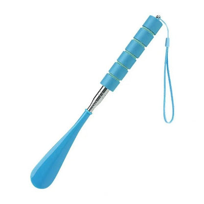 Telescopic Stainless Steel Shoe Horn With Grip
