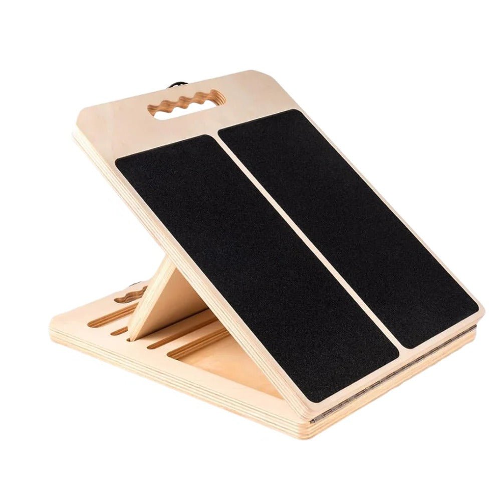 Adjustable Wooden Slant Board for Calf Stretching