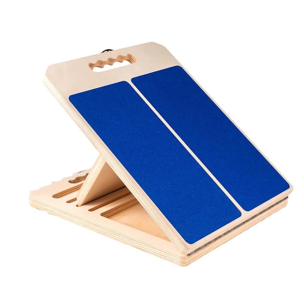 Adjustable Wooden Slant Board for Calf Stretching