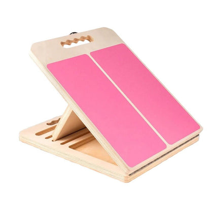Adjustable Wooden Slant Board for Calf Stretching