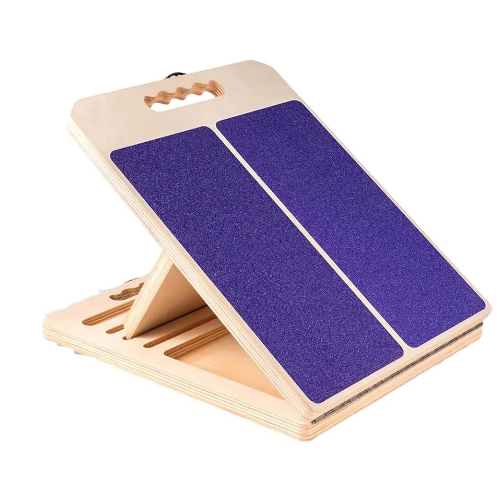 Adjustable Wooden Slant Board for Calf Stretching