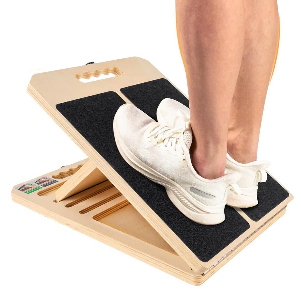 Adjustable Wooden Slant Board for Calf Stretching