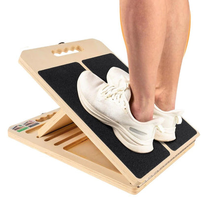 Adjustable Wooden Slant Board for Calf Stretching