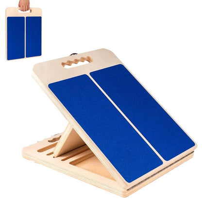 Adjustable Wooden Slant Board for Calf Stretching