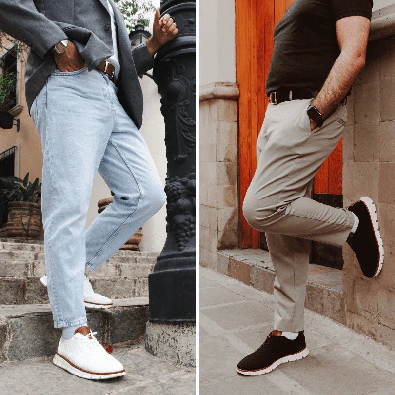 Men's Handcrafted Leather Dress Shoes — Breathable Lining