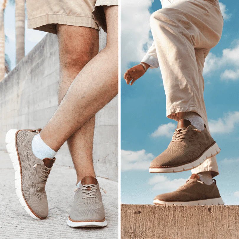 Men's Handcrafted Leather Dress Shoes — Breathable Lining