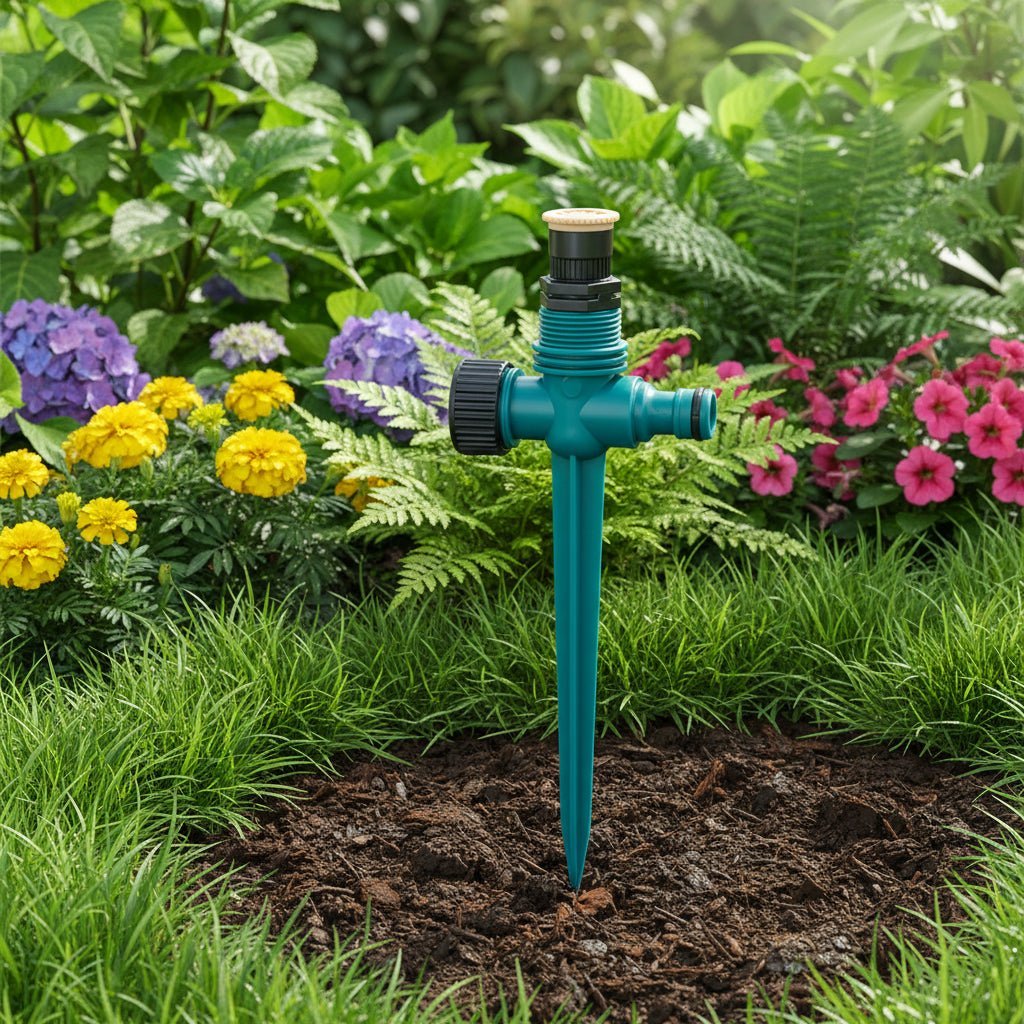 360° Rotating Sprinkler — Even Garden Watering