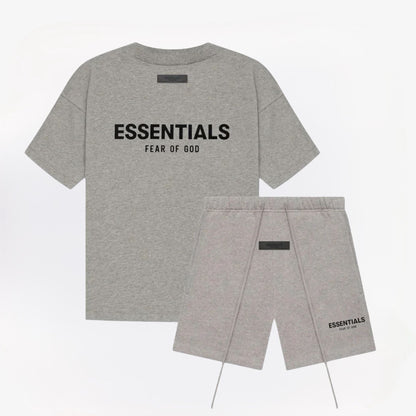 Men's Cotton Set — Comfortable Tee and Shorts