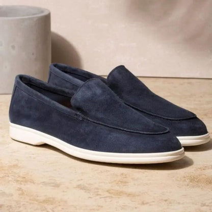 Men's Leather Loafers — Classic Slip-On Style