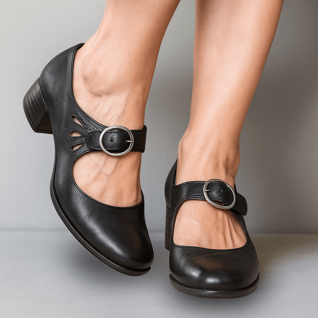 Orthopedic Mary Jane Shoes — All-Day Comfort Strap