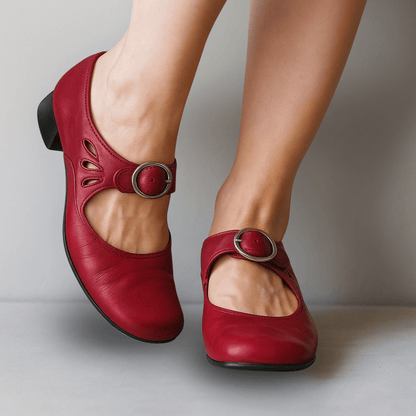 Orthopedic Mary Jane Shoes — All-Day Comfort Strap