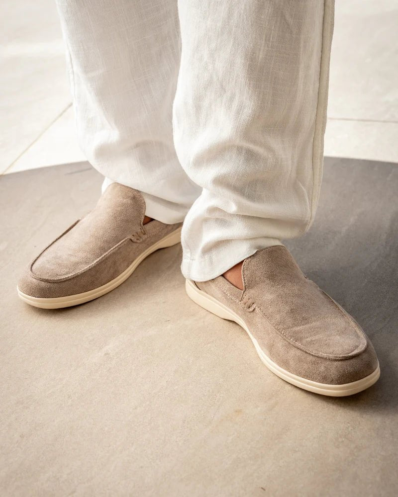 Men's Slip-On Loafers — Lightweight Casual Comfort