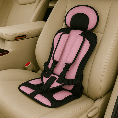 Portable Folding Car Seat — 5-Point Harness Travel