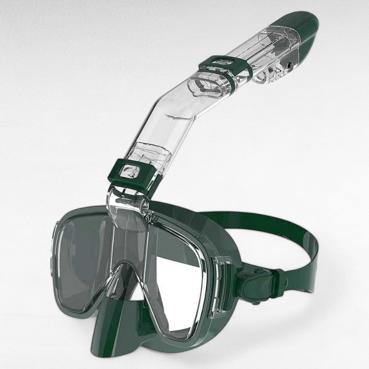 Foldable Snorkel Mask — 180 Panoramic Anti-Fog View