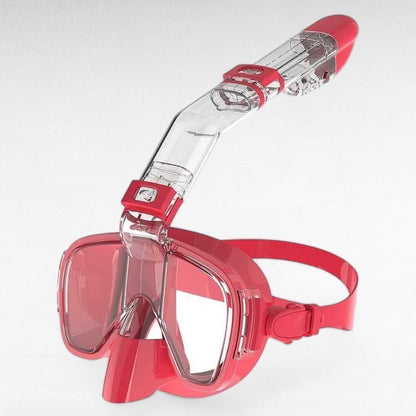 Foldable Snorkel Mask — 180 Panoramic Anti-Fog View