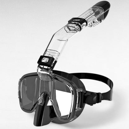 Foldable Snorkel Mask — 180 Panoramic Anti-Fog View