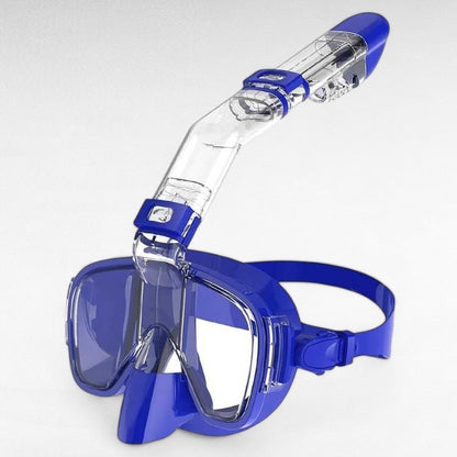 Foldable Snorkel Mask — 180 Panoramic Anti-Fog View