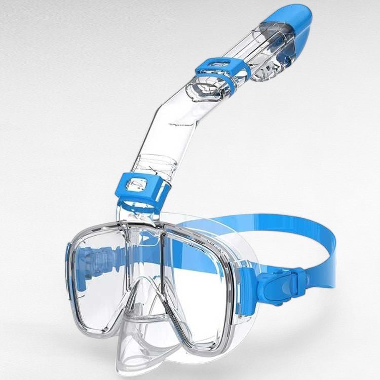 Foldable Snorkel Mask — 180 Panoramic Anti-Fog View