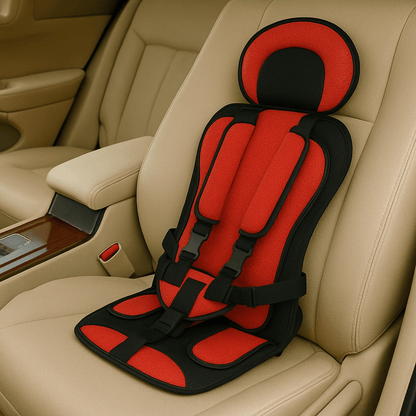 Portable Folding Car Seat — 5-Point Harness Travel