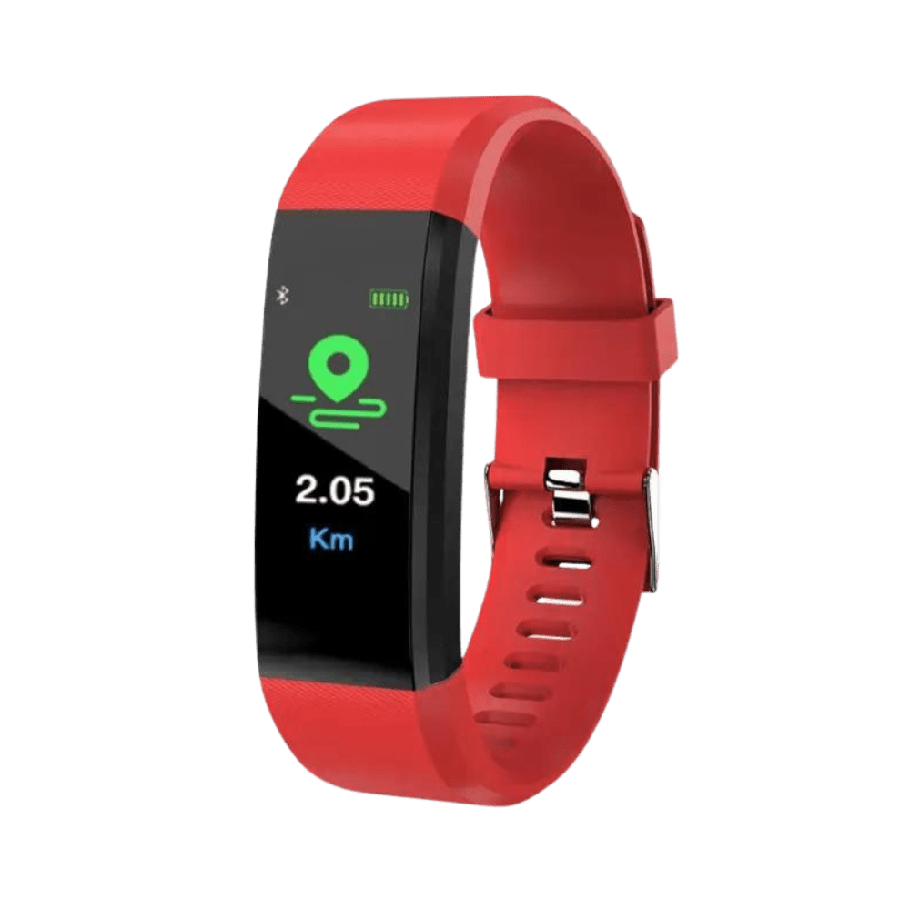 Senior Smartwatch — Heart Rate & Blood Pressure Tracking