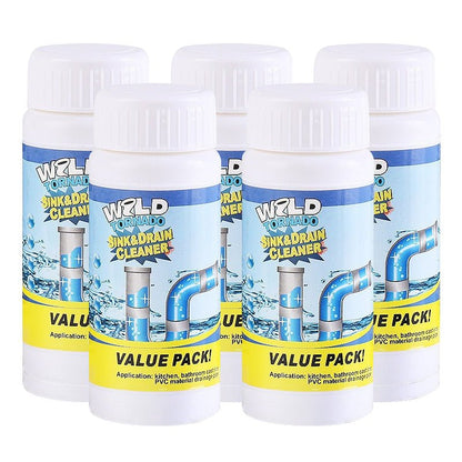 Drain Cleaner Powder — Unclog Pipes and Stop Odors