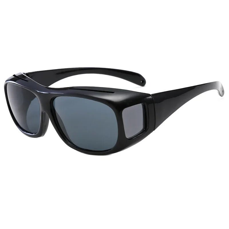 Polarized Fit-Over Sunglasses with Side Shields — Anti-Glare