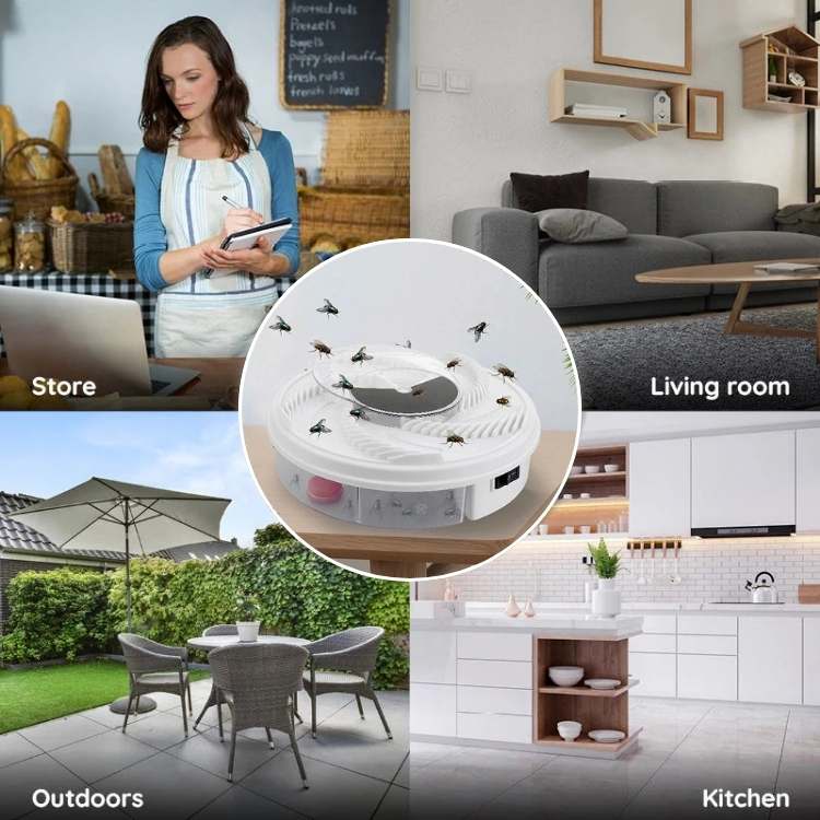 Silent USB Fly Trap — Eco-Friendly Indoor Insect Catcher