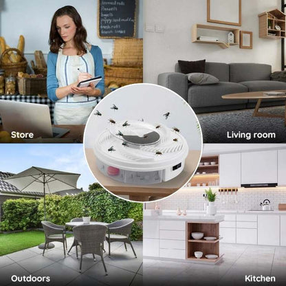 Silent USB Fly Trap — Eco-Friendly Indoor Insect Catcher
