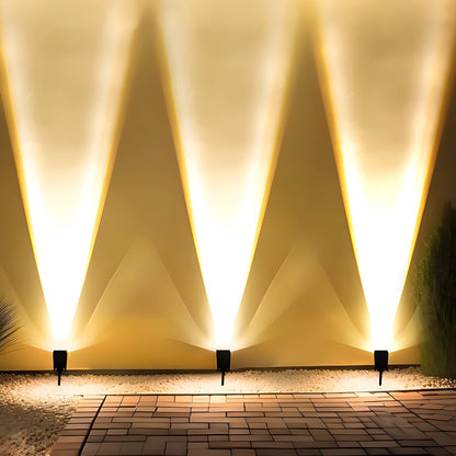 Solar LED Garden Spotlight — Adjustable Head & RGB