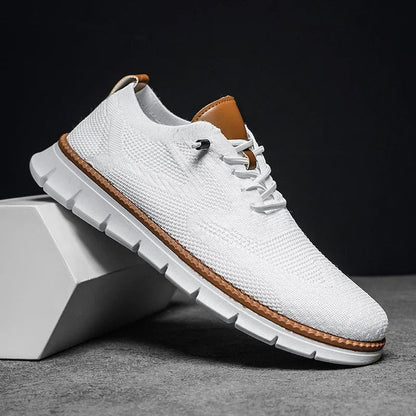 Men's Handcrafted Leather Dress Shoes — Breathable Lining