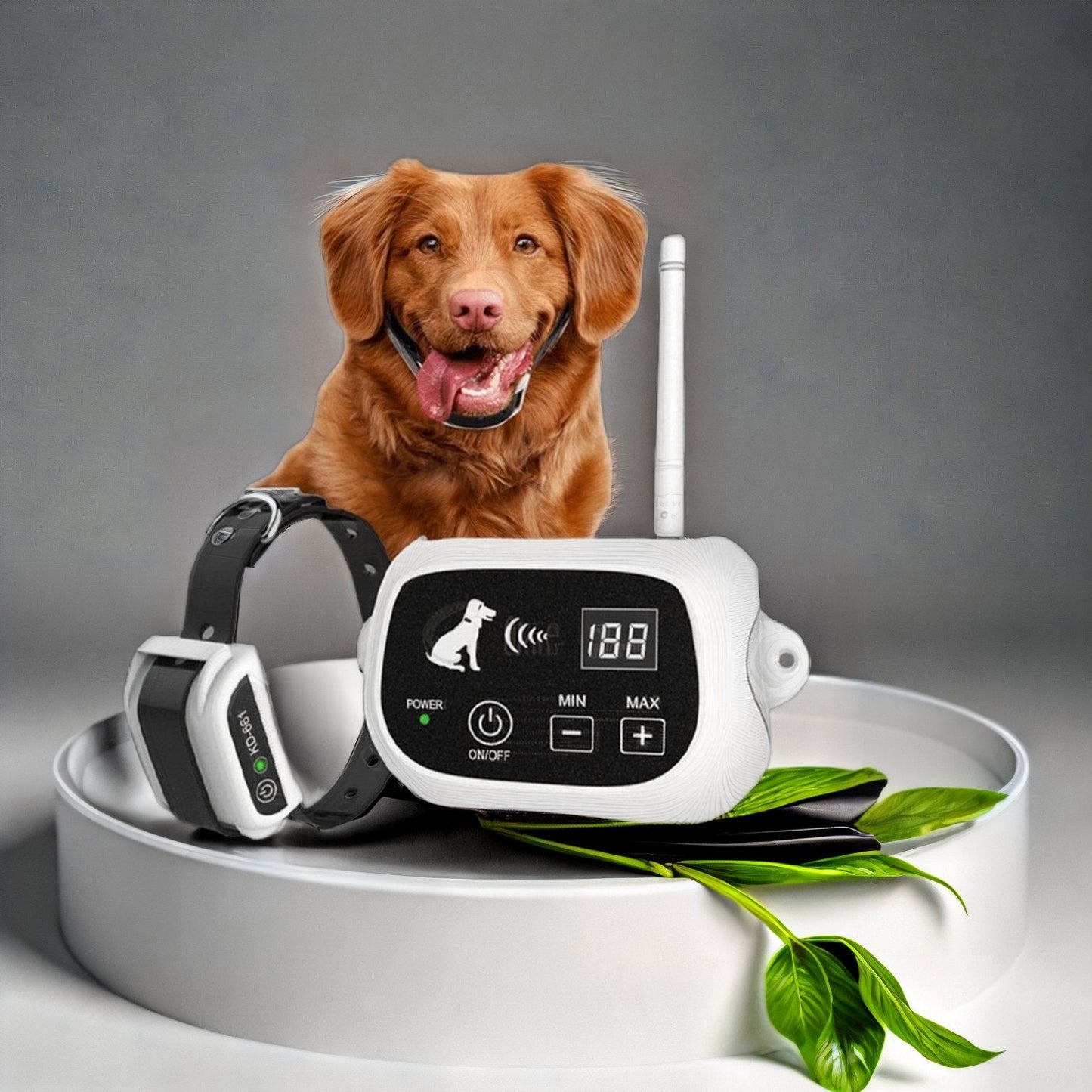 Wireless Dog Fence With Adjustable Training Collar
