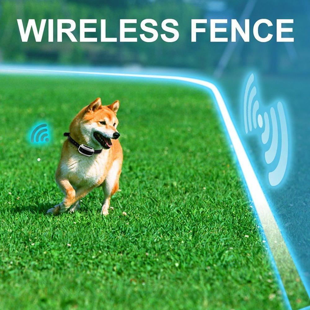 Wireless Dog Fence With Adjustable Training Collar