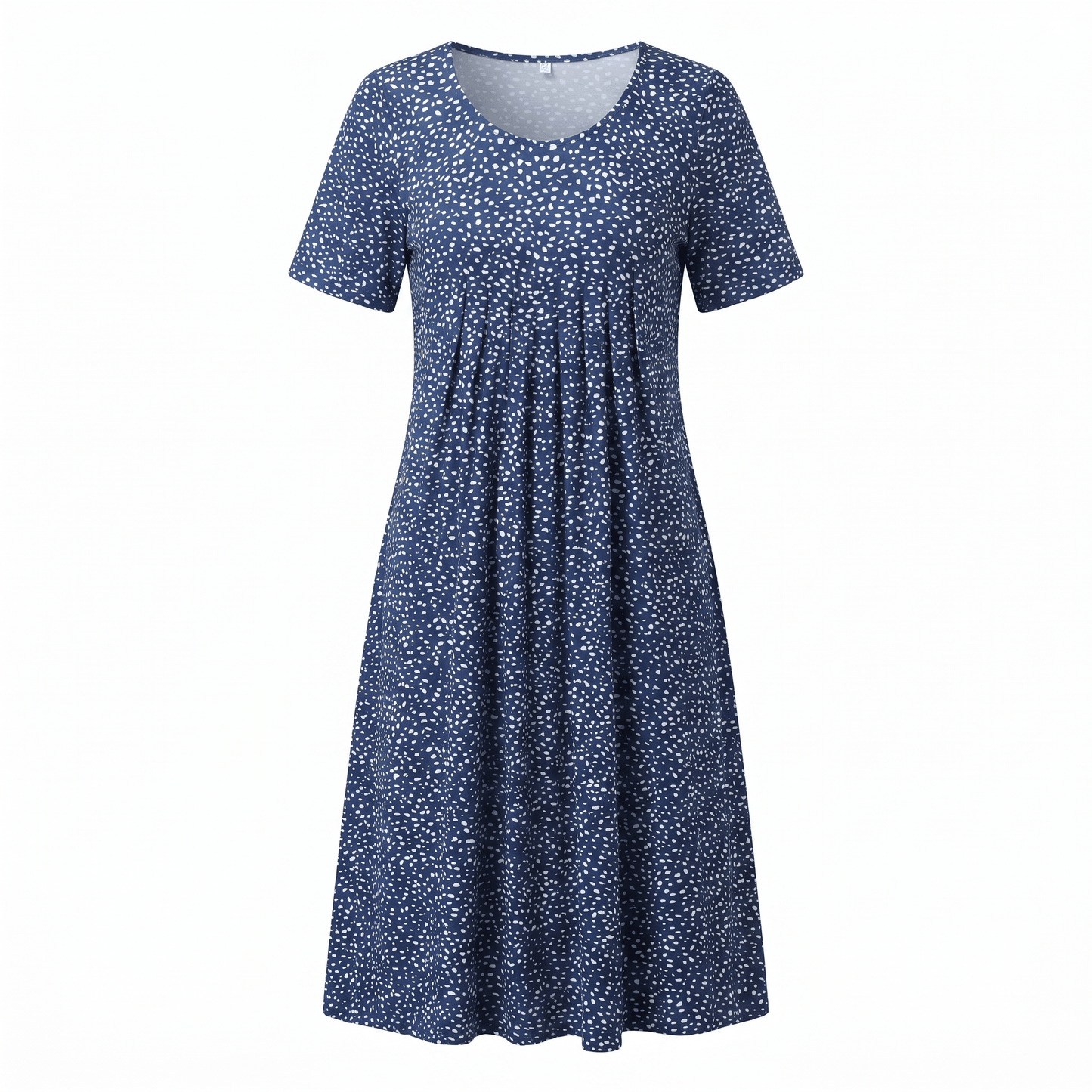 Floral Midi Dress — Casual A-Line Everyday Style